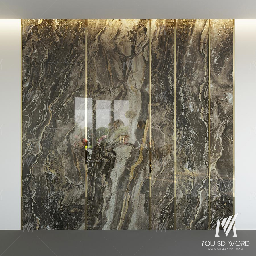Arabesque wall panel